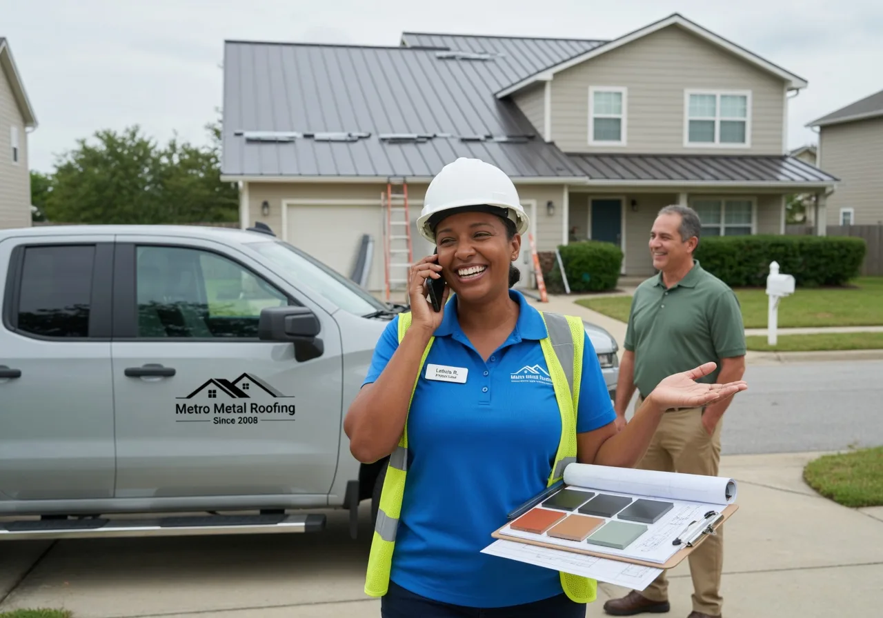 Storm Damage Metal Roof Repair in Shiloh, GA